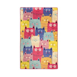 Conceptum Alfombra Cats - Colourful Multicolor 100 x 160 cm